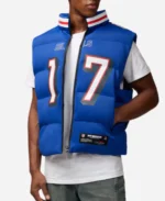 Josh Allen Bills Off Season Puffer Vest