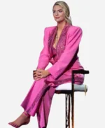 Kate Upton Dress My Tour Pink Suit