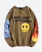 Kendall Jenner Lucky Me I See Ghosts Sweatshirt