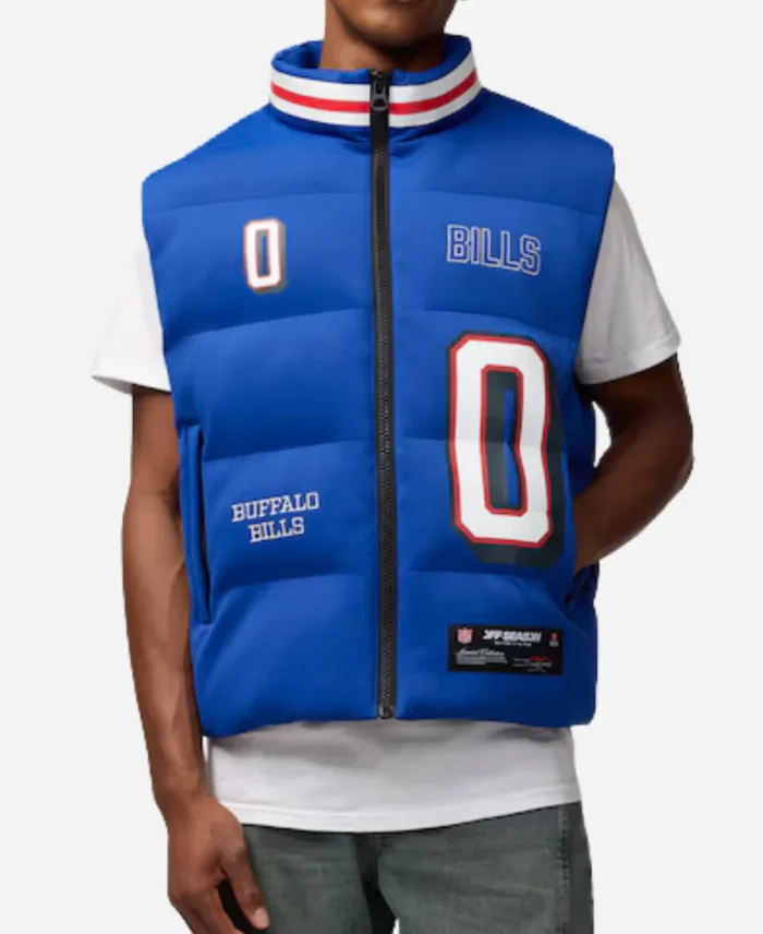 Keon Coleman Bills Off Season Puffer Vest