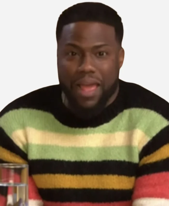 Kevin Hart The Today Show Striped Sweater