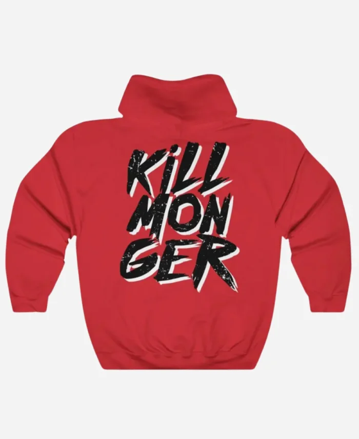 Killmonger Michael B. Jordan Pullover Red Hoodie For Unisex