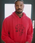 Killmonger Michael B. Jordan Red Hoodie