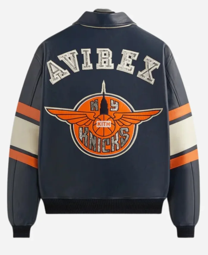 Kith & AVIREX NY Knicks Bomber Jacket