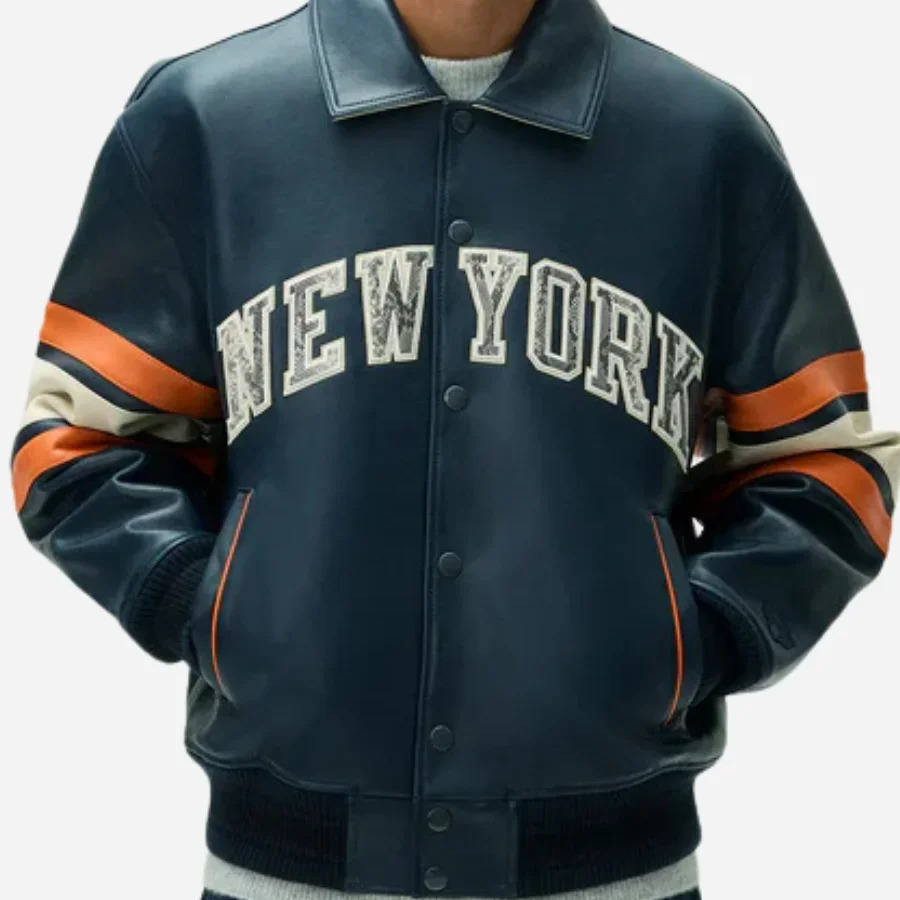 Kith & AVIREX for the New York Knicks Legend Jacket - Jacket Era Kith & AVIREX for the New York Knicks Legend Jacket - Jacket Era