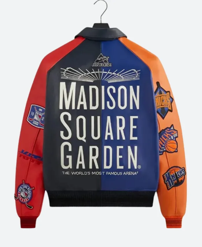 Kith-X-New-York-Knicks-Avirex-Madison-Square-Leather-Jacket-Back