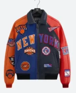 Kith-X-New-York-Knicks-Avirex-Madison-Square-Leather-Jacket-Front