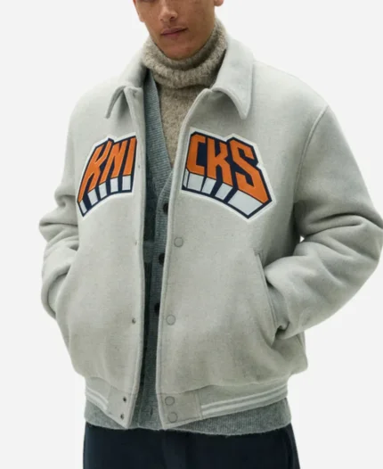 Kith for the New York Knicks Empire Coaches Jacket