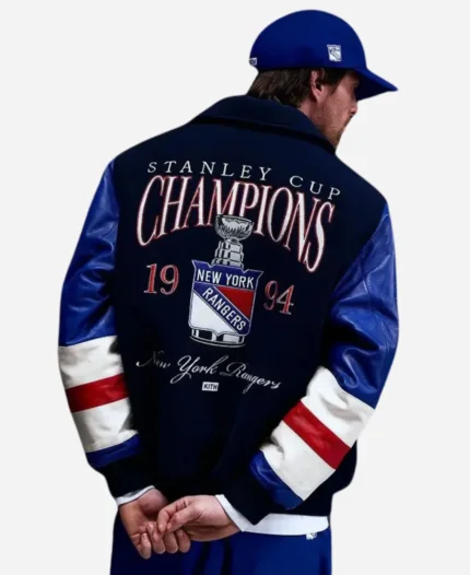 Kith x New York Rangers 1994 Stanley Cup Champions Bomber Jacket