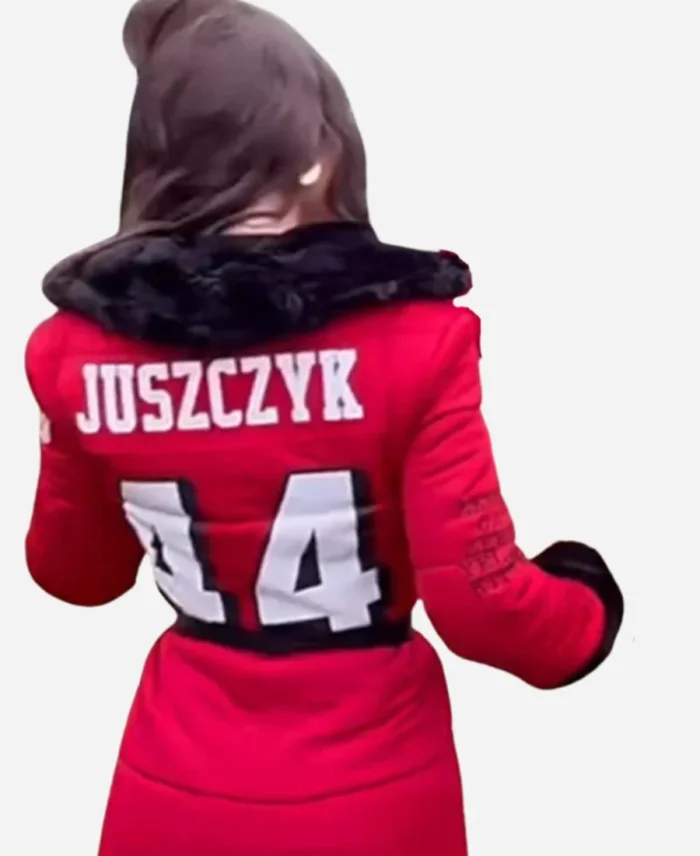 Kristin Juszczyk 49ers Red Snowsuit for Sale