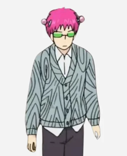 Kusuo The Disastrous Life Of Saiki K Saiki Zebra Cardigan