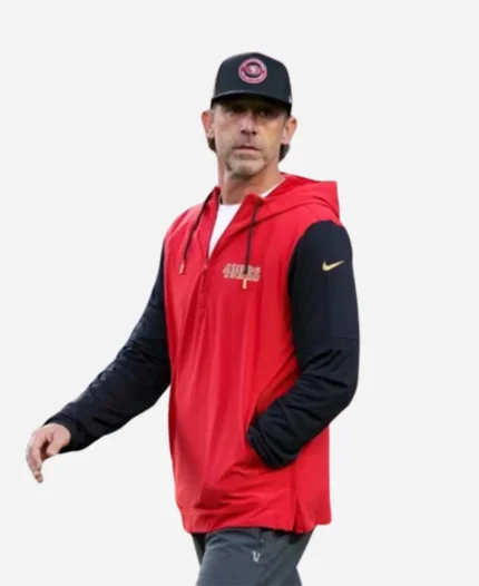 Kyle Shanahan San Francisco 49ers Sideline Pullover Hoodie