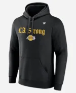 Lakers LA Strong Pullover Hoodie