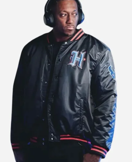 Lecrae Houston Texans Black Jacket