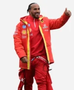 Lewis Hamilton Scuderia Ferrari Motosports Jacket