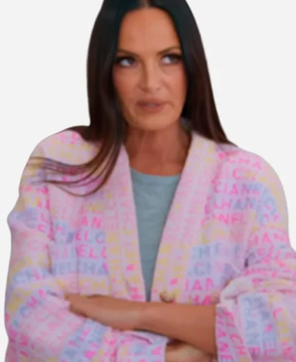 Lisa Barlow Real Housewives of Salt Lake City S05 Pink Cardigan