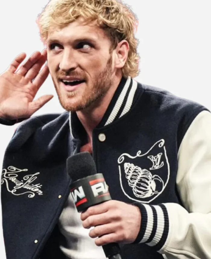 Logan Paul WWE Monday Night RAW Varsity Jacket