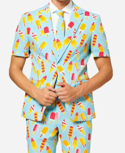 Luke Busey Bunkd S07 Ice-Cream Print Suit