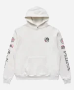 Malbon x formula 1 Grand Prix Pullover White Hoodie