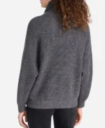 Mandy Moore Celebrity IOU S08 Gray Sweater