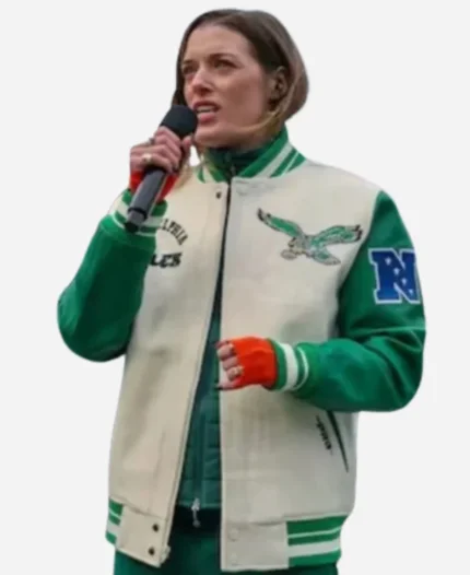 Mary Kate Morrissey Philadelphia Eagles Varsity Jacket