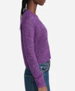 Matlock 2024 Skye P. Marshall Purple Cardigan