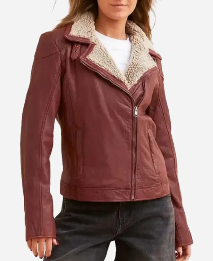 Mauritius Leather Brown Jacket