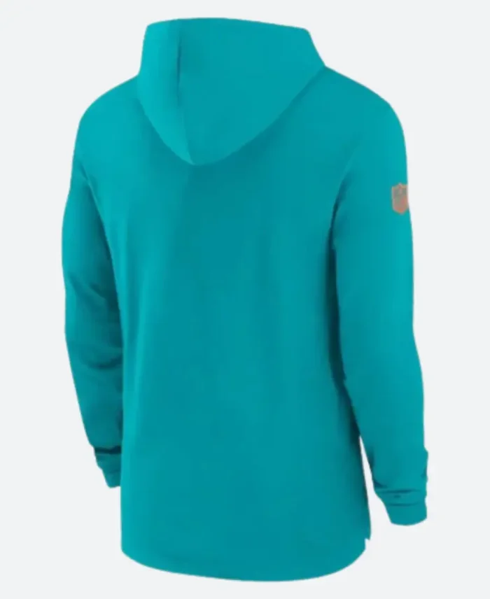 Miami-Dolphins-Sideline-Blue-Hoodie