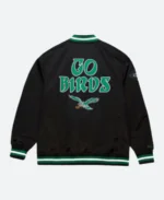 Mitchell-Ness-Eagles-Black-Jacket