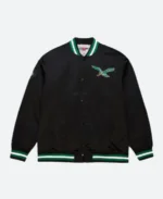 Mitchell-Ness-Eagles-Black-Varsity-Jacket