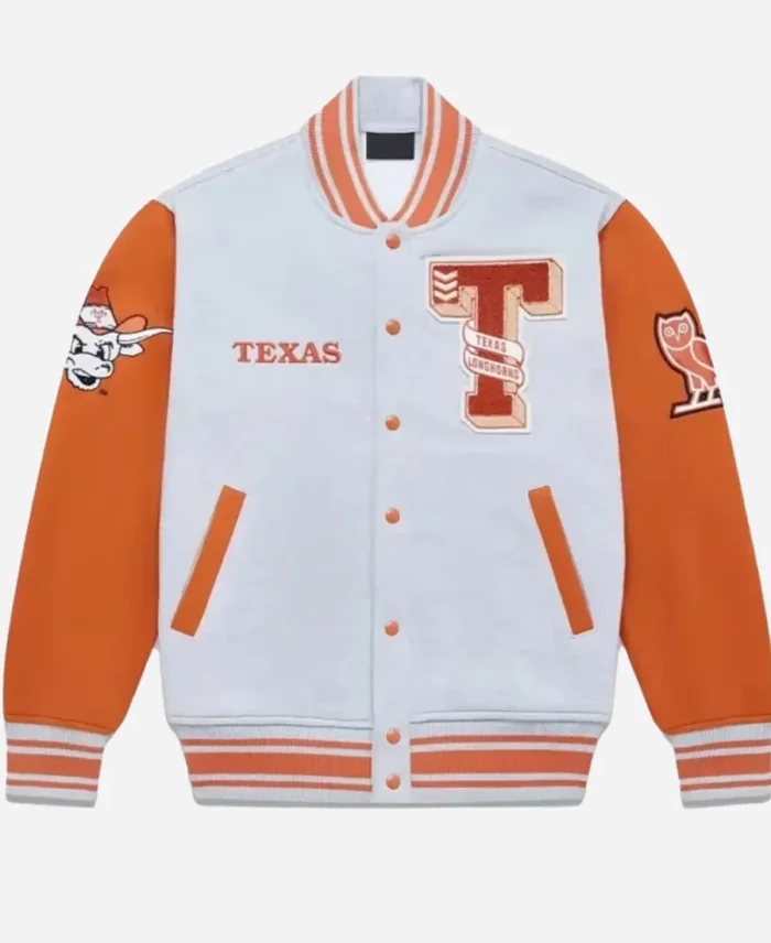 NCAA OVO Texas Longhorns Varsity Jacket