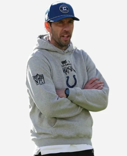 NFL Be A Change Maker Indianapolis Colts Grey Pullover Hoodie