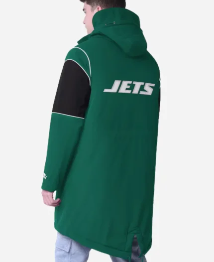 NFL New York Jets Starter Dynasty Polyfill Stadium Full-Zip Hooded Jacket