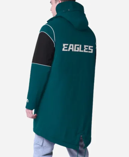 NFL Philadelphia Eagles Starter Dynasty Polyfill Stadium Full-Zip Hooded Jacket