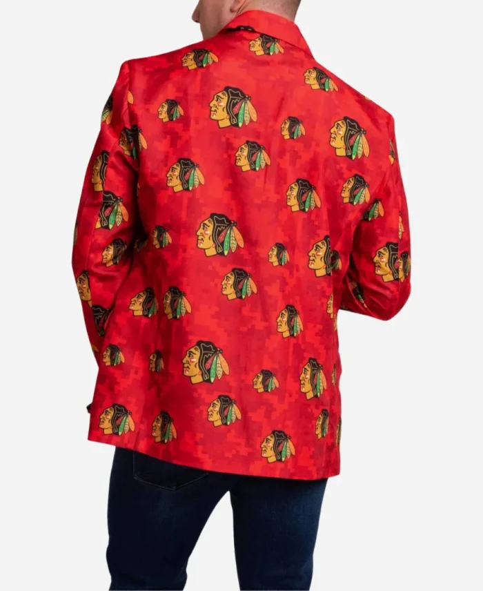 NFL Team Chicago Blackhawks Camo Blazer For Sale