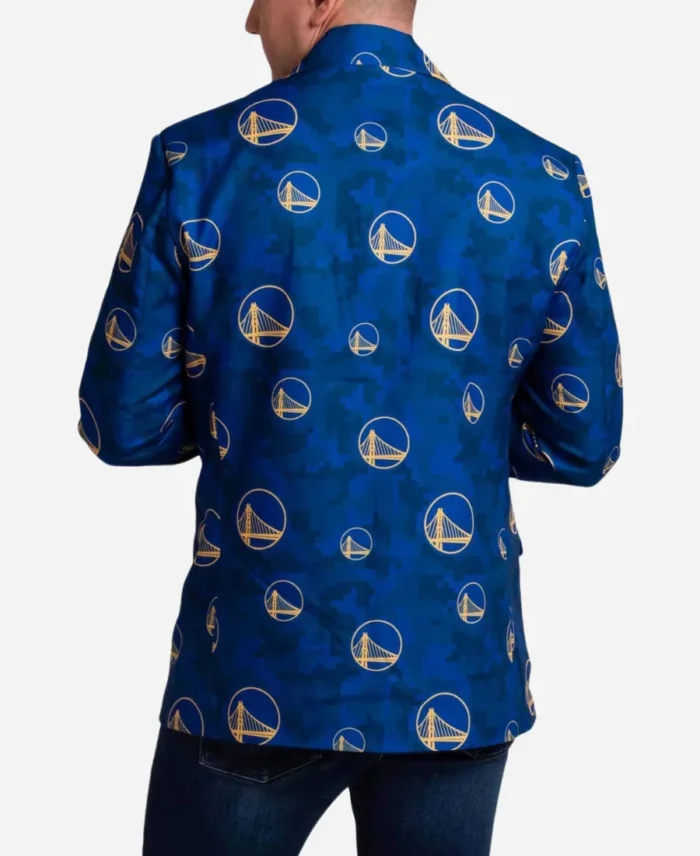 NFL Team Golden State Warriors Camo Blazer For Sale