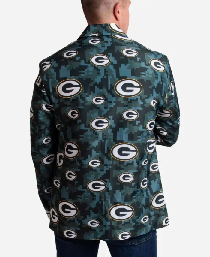 NFL Team Green Bay Packers Camo Blazer For Sale