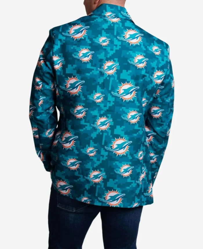 NFL Team Miami Dolphins Camo Blazer For Sale