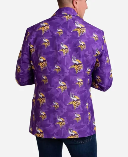 NFL Team Minnesota Vikings Camo Blazer For Sale