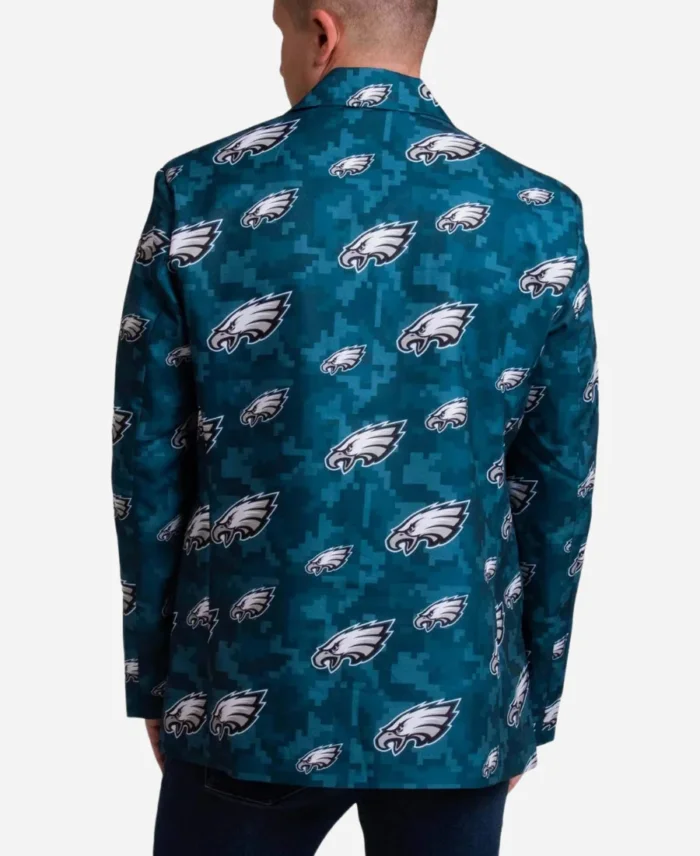 NFL Team Philadelphia Eagles Camo Blazer For Sale