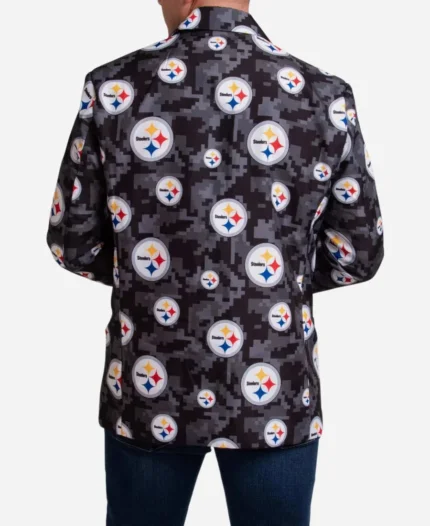 NFL Team Pittsburgh Steelers Camo Blazer For Sale
