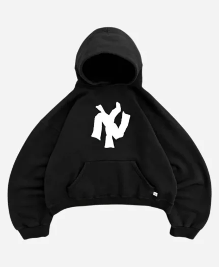 NY Noodle Akimbo Pullover Black Hoodie