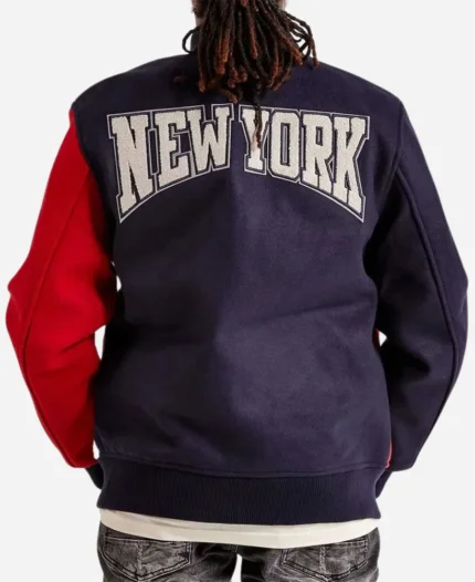 NY Yankees 27X World Series White & Red Varsity Jacket For Sale