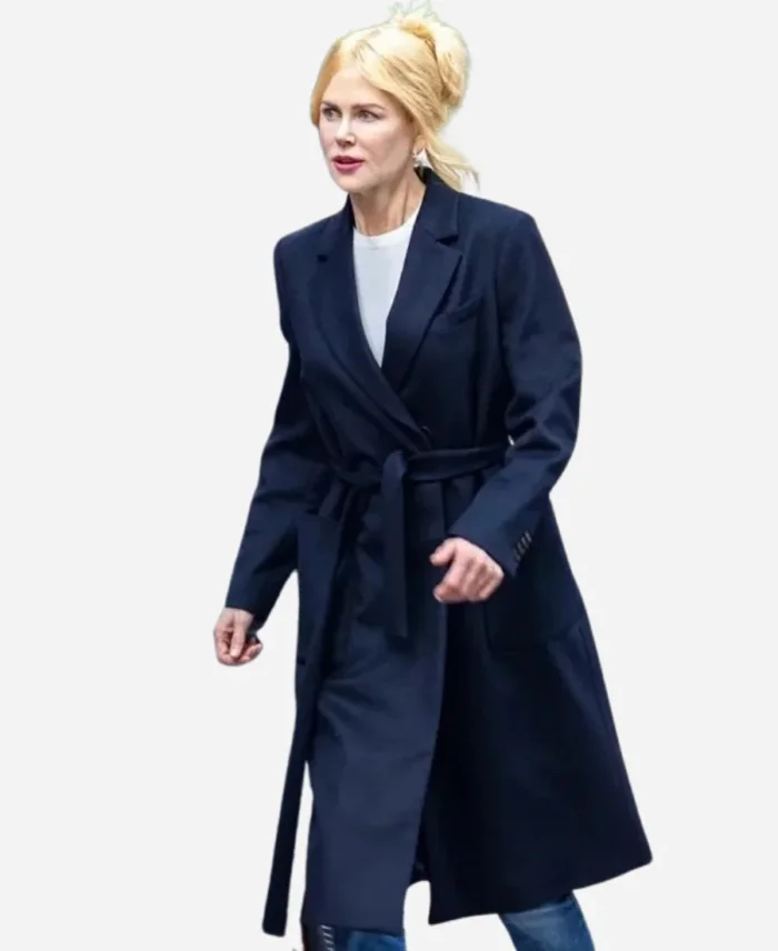 Nicole Kidman A Family Affair Blue Coat