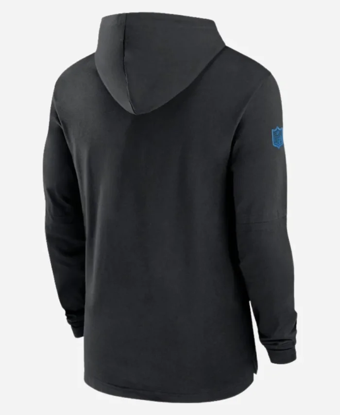 Nike Detroit Lions Black Sideline Pullover Hoodie For Sale