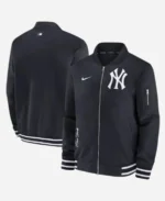 Nike New York Yankees Black Varsity Bomber Jacket For Unisex