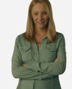 No Good Deed Lisa Kudrow Green Shirt