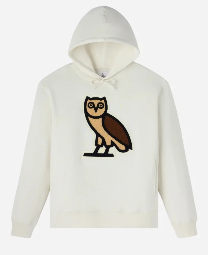 OVO Bubble Icon White Hoodie