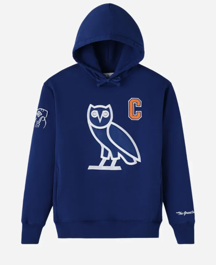 OVO Gretzky Icon Blue Hoodie