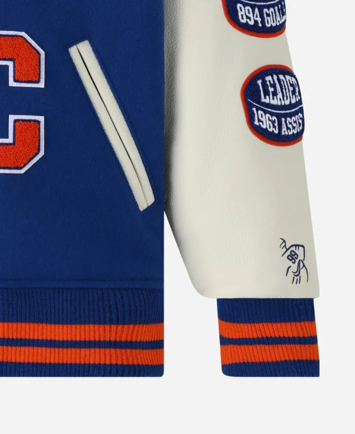 OVO Gretzky Varsity Jacket Sleeves